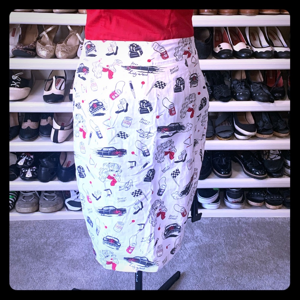 Traci Lords for Couture for Everyone pencil skirt